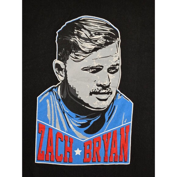 Zach Bryan Shirt Mens XL Black Band Tee Concert Merch - Picture 2 of 5